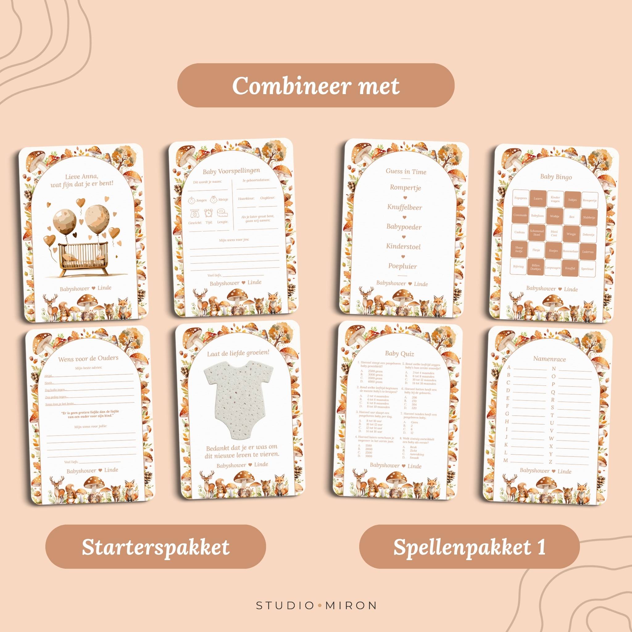 Spellenpakket 2 | Bosdieren