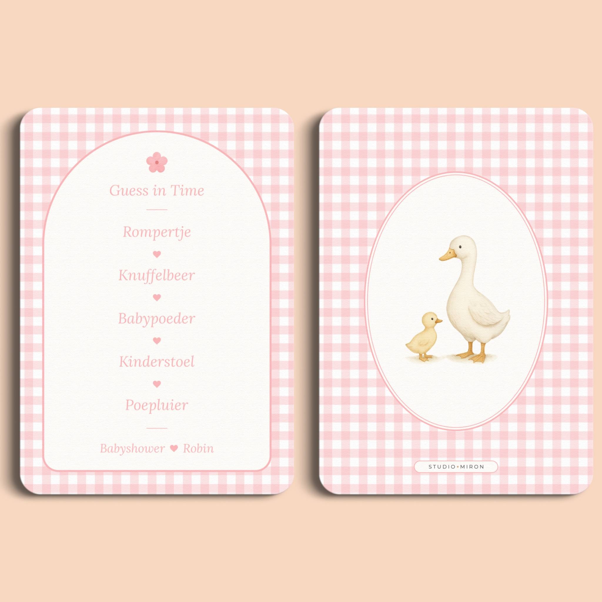 Guess in Time | Gingham Roze