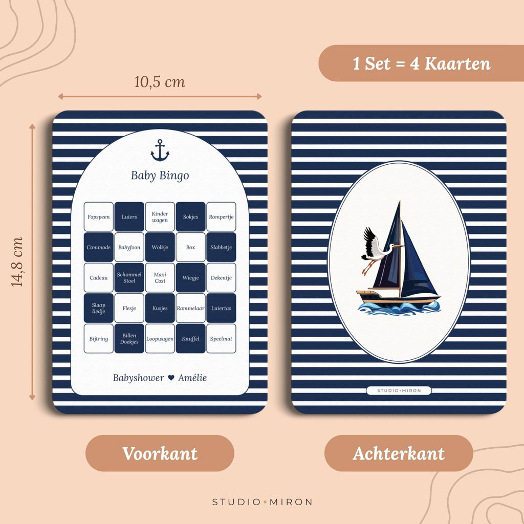 Spellenpakket 1 | Navy Blue
